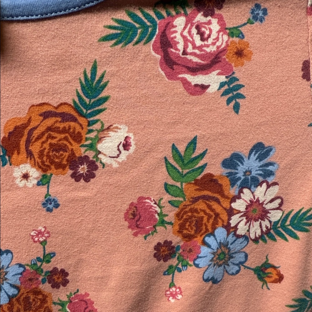 Matilda Jane Salmon Floral Long-Sleeve Dress - Picture 4 of 5